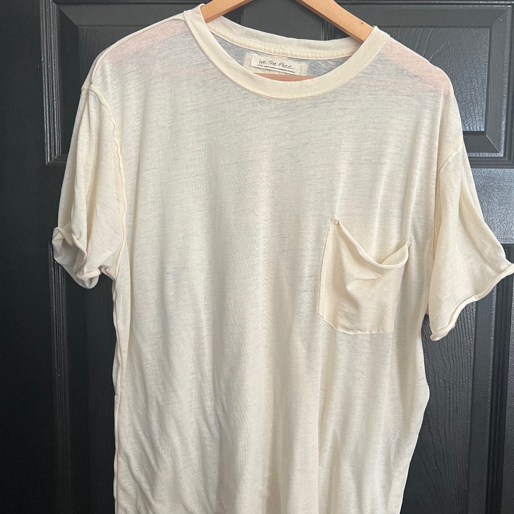 FP cream light weight Tshirts